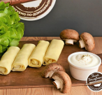 Млинці з куркою та грибами