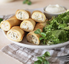 Млинці з куркою на кукурудзяному борошні