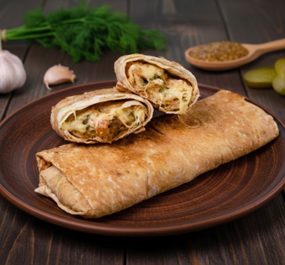 Лаваш з куркою
